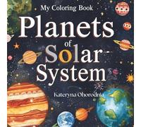 Planets of Solar System My Coloring Book