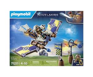 Planeur Dario Bleu avec Personnage et Équipements Amovibles