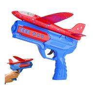 Planeur en mousse, jouet éducatif pour arrière-cour, avion de 30 cm avec construction légère en mousse, construction matérielle, jouet de démarrage avec design aérodynamique, jeu en plein air