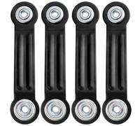Planeur extérieur, quincaillerie du support de planeur, 4pcs de 6, 3 pouces en acier lourd remplacement du support bras 7-1/2 pouces entre les trous montage pour les meubles jardin