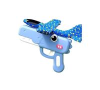 Planeurs en mousse légers, jouet de jeu volant d'avion, avion de 7,68 x 5,31 x 1,38 pouces avec un design aérodynamique, avion en EVA robuste, jouet d'extérieur avec accessoire volant coloré pour jard