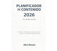 Planificador de Contenido 2026 para Redes Sociales