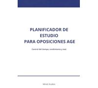 Planificador de Estudio para Oposiciones AGE: Planificación semanal, control del tiempo y seguimiento de test
