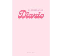 Planificador Diario Sin Fecha | Agenda Diaria con Horarios, Tareas y Notas para organizar y ser productiva en tu día | Tamaño 6 X 9 pulgadas Color Rosa