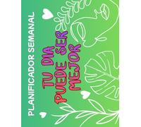 Planificador semanal 2026: Organizador de actividades, eventos, citas, y todo recordatorio que te permita mantener el día a día bajo control.