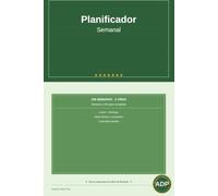 Planificador Semanal & Libro de Recetas - 2 en 1: 106 Semanas Flexibles + 100 Recetas para completar | Da la vuelta y descubre el otro libro