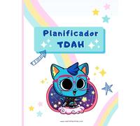 Planificador TDAH 2023: Planificador para Neurodivergentes - Organízate con eficacia - Mejora tu concentración y productividad