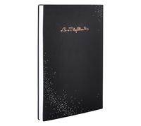 Planificateur 18 mois non daté en cuir synthétique avec couverture souple et 200 pages mensuelles pour planification professionnelle avec suivi des objectifs