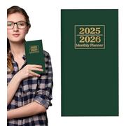 Planificateur 2025-2026, carnet de planification scolaire, journal de poche de 24 mois pour le collège et les infirmières