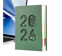 Planificateur 2026 - Agenda Journalier, Carnet Portable, Organisation Tâches, Notes Personnelles, Suivi Objectifs, Routine Quotidienne | Gestion Travail Scolaire Bureaux Études