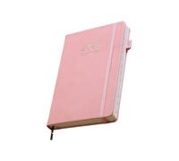 Planificateur académique 2025 un jour par page de janvier à décembre avec couverture rigide et journal annuel professionnel avec marque mensuelle colorée