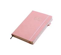Planificateur académique 2025 un jour par page de janvier à décembre avec couverture rigide et journal annuel professionnel avec marque mensuelle colorée