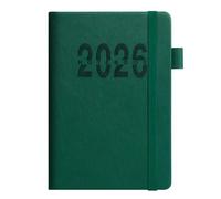 Planificateur académique 2026 2026 annuel complet avec sangle élastique de fermeture - 360 pages - Pour homme et femme - Pour étudiant - Planification quotidienne - Carnet de voyage