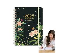 Planificateur académique, carnet de notes - Carnet à double fil | Planificateur d'apprentissage à distance et de travail, organisateur de fournitures scolaires pour , adultes