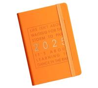 Planificateur académique | Planificateur d'entreprise au format A5 avec couverture souple | Organiseur de travail avec grand espace d'écriture, planificateur 2025 pour l'école, la maison, le travail