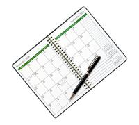 Planificateur annuel 2026-2028 - 21,6 cm, agenda journalier | Carnet de rendez-vous pour planification, planification, gestion des tâches, réunions, objectifs, école, université, entreprise, maison