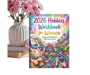 Planificateur Annuel 2026,Cahier de Définition et de Planification des Nouveaux Loisirs - Planificateur de Suivi des Progrès et Objectifs - pour l'Épouse, la Petite Amie, les Amies et le Bureau à