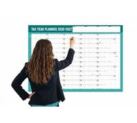 Planificateur annuel fiscal 2026-2027 UK | Auto-évaluation et organisateur fiscal HMRC | Carnet d'enregistrement des revenus et des dépenses pour les travailleurs indépendants, les pigistes et les