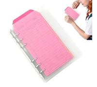 Planificateur budgétaire avec enveloppes de trésorerie A6 Portable 6