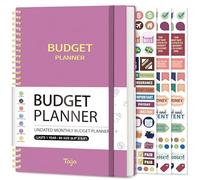 Planificateur budgétaire - Carnet de budget mensuel avec carnet de suivi des dépenses, organisateur de factures non daté et planificateur financier pour prendre le contrôle de votre argent, livre de