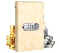 Planificateur Budgétaire, Carnet De Mots De Passe, Livre De Défi 'épargne | Enveloppe Budget Avec Serrure A Code 100 PVC Pochette Pour Rangement De Billets De Banque, dossiers D'épargn