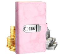 Planificateur Budgétaire, Carnet De Mots De Passe, Livre De Défi 'épargne | Enveloppe Budget Avec Serrure A Code 100 PVC Pochette Pour Rangement De Billets De Banque, dossiers D'épargn