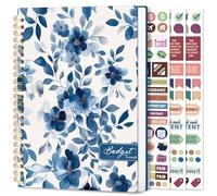 Planificateur budgétaire esthétique - Planificateur financier mensuel avec suivi des dépenses, organisateur de factures non daté, carnet de budget pour gérer vos finances, livre de budget avec motif