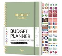 Planificateur budgétaire - Livre de budget mensuel avec carnet de suivi des dépenses, organisateur de factures non daté et planificateur financier pour prendre le contrôle de votre argent, livre de