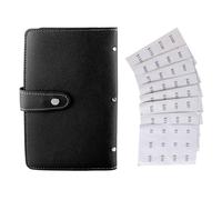 Planificateur budgétaire polyvalent avec fenêtre transparente - 96 enveloppes - Livres de défi - Enveloppe transparente