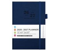 Planificateur d ’ affaires académique 2026 pour le temps, Navy Blue | Journal de planification de, expérience d ' écriture fluide pour la planification quotidienne et l ' efficacité