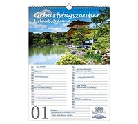 Planificateur d'Anniversaire Calendrier de Vacances Magique Din A3 Pays Lointains et Rêves de Vacances - Seelenzauber