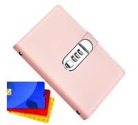 Planificateur de budget - Classeur d'épargne de 18 x 11 x 2 cm avec cadenas - Organiseur de gestion de l'argent - Outil de finances personnelles | Livre planificateur de budget familial