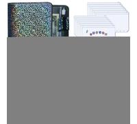 Planificateur de budget mensuel | A6 budgétaire Kit liant gestion l'argent Bidgets Bandinatoires avec 12pcs Budgets Fiches et 21pcs Stickers, Organisateur monétaire pour économie en espèces