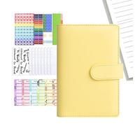 Planificateur de budgets - Agenda financier journalier 2026 avec autocollants | Carnet de planification financière mensuelle - Pour défi financier, épargner, planification des paiements maison