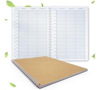 Planificateur de cabinet médical, agenda pratique, taille XXL, disponible avec un intervalle de 10/15/20/30 minutes de temps, pour 306 jours, 10 minutes
