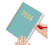 Planificateur de calendrier 2026 12 mois avec | Planificateur hebdomadaire 2026 pour le travail académique, étudiants, enseignants, famille, maison, école