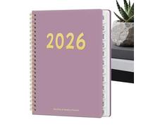 Planificateur De Calendrier 2026 Planificateur 12 Mois Avec | Planificateur Hebdomadaire Et Mensuel 2026 Pour Scolaire Académique Professionnel Et Pour Étudiants Femmes Enseignants