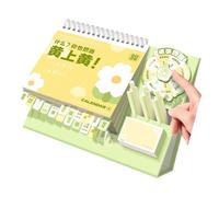 Planificateur De Calendrier De Poche 2026, calendrier De, Yellow | Décoration De Bureau Créative, Planificateur De Bureau Peu Encombrant, Expérience D ' écriture Fluide, Décors De