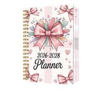 Planificateur de calendrier mensuel | Carnet de 36 mois en papier épais à, journal de planification mensuel 2026-2028 - Rendez-vous de travail au bureau scolaire, agenda académique, ét