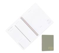 Planificateur de calendrier mensuel - Papier Monthly Plannerr Pad | Calendrier de programmation esthétique 2025, concis organiseur de programmation sans problème pour la liste de contrôle