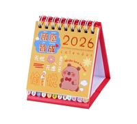 Planificateur De Calendrier Miniature 2026 Blocs-notes Combinés Conception Permettant D'économiser De L'espace Expérience D'écriture Fluide Papeterie De Décoration Organisateurs De Bureau À