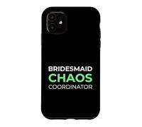 Planificateur de fête de Mariage pour Demoiselle d'honneur Coque pour iPhone 11
