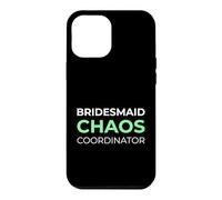 Planificateur de fête de Mariage pour Demoiselle d'honneur Coque pour iPhone 12 Pro Max