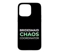 Planificateur de fête de Mariage pour Demoiselle d'honneur Coque pour iPhone 15 Pro Max