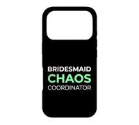 Planificateur de fête de Mariage pour Demoiselle d'honneur Coque pour iPhone 17 Pro