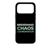 Planificateur de fête de Mariage pour Demoiselle d'honneur Coque pour iPhone 17 Pro Max