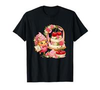Planificateur de gâteau de Mariage Mignon Cerise Cupcake T-Shirt