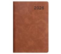 Planificateur De Jour 2026 360 Pages Couverture Souple En Cuir Journal Quotidien 2026 Carnet Académique Pour La Planification Du Travail De Voyage 8.46x5.7 Pouces