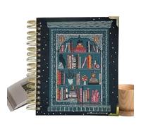 Planificateur de lecture - 198 pages de suivi des critiques, planificateurs de lectures programmées, journal classique pour les amateurs de livres, famille, école, filles, étudiants, adolescents, garç