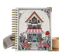 Planificateur de lecture - Journal de critique, carnet de suivi de 198 pages pour objectifs de littérature, journal classique avec index, papeterie, registre littéraire pour bibliothèques scolaires